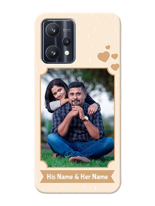 Custom Realme 9 4G mobile phone cases with confetti love design 