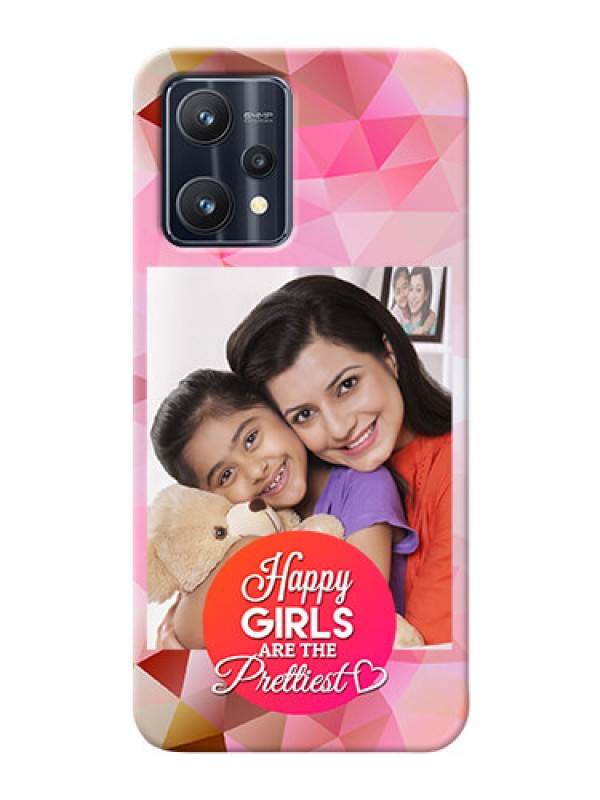 Custom Realme 9 4G Personalized Phone Covers: Abstract Triangle Design