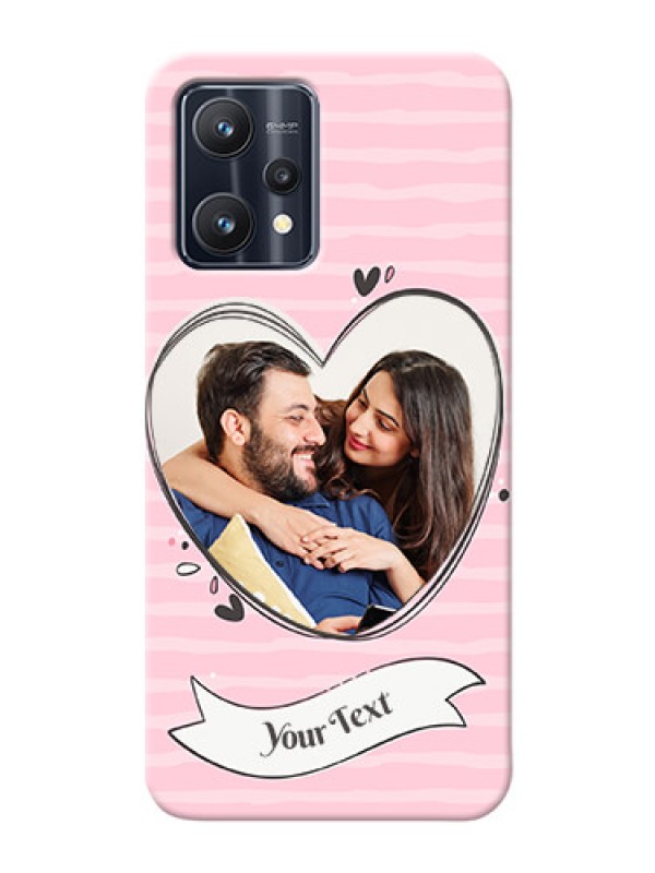 Custom Realme 9 4G custom mobile phone covers: Vintage Heart Design