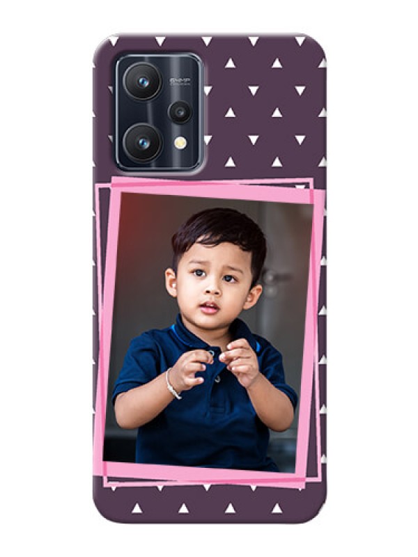 Custom Realme 9 4G Phone Cases: Triangle Pattern Dotted Design