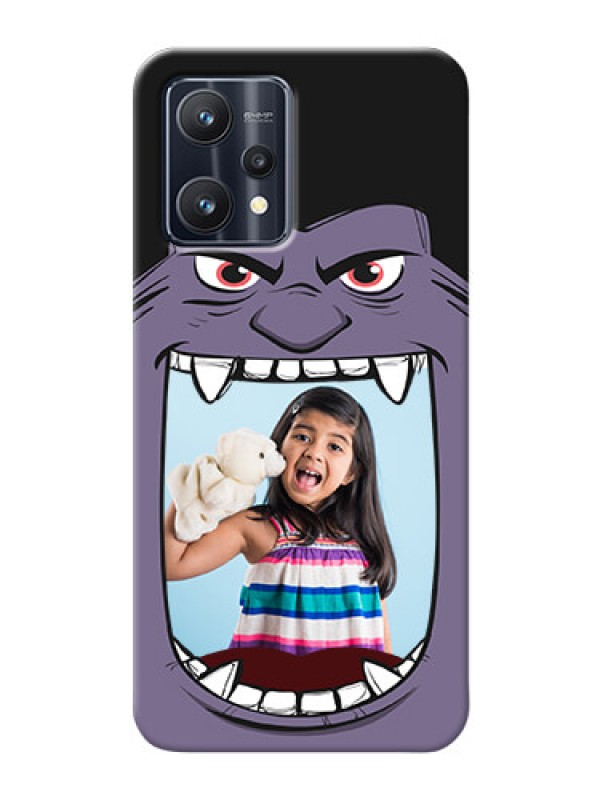 Custom Realme 9 4G Personalised Phone Covers: Angry Monster Design