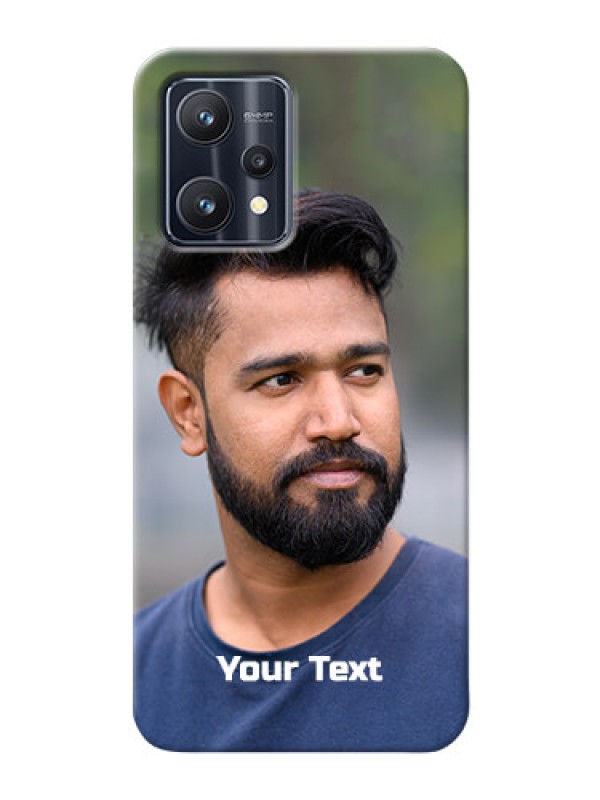 Custom Realme 9 4G Mobile Cover: Photo with Text