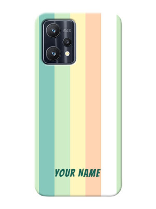 Custom Realme 9 4G Back Covers: Multi-colour Stripes Design