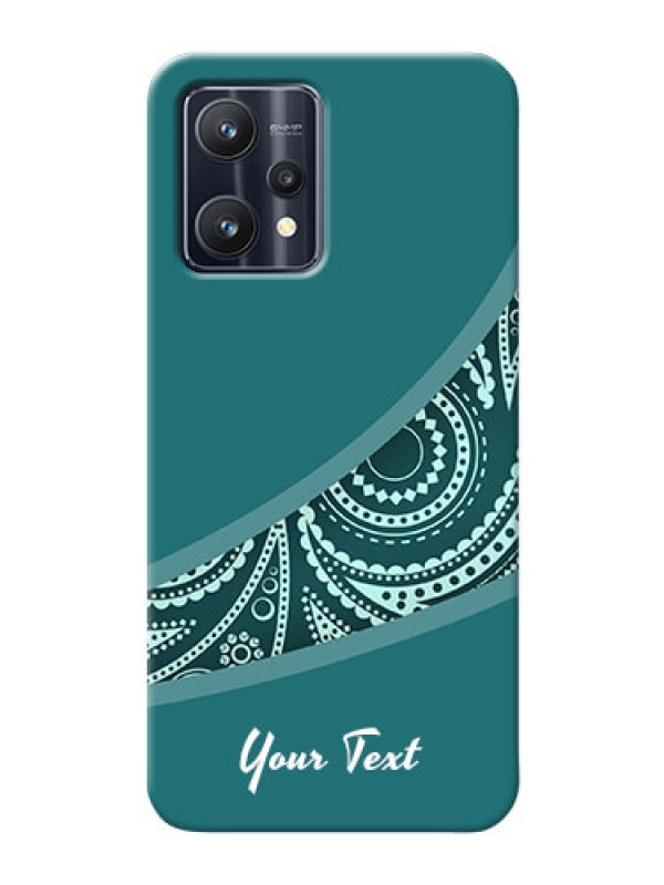 Custom Realme 9 4G Custom Phone Covers: semi visible floral Design