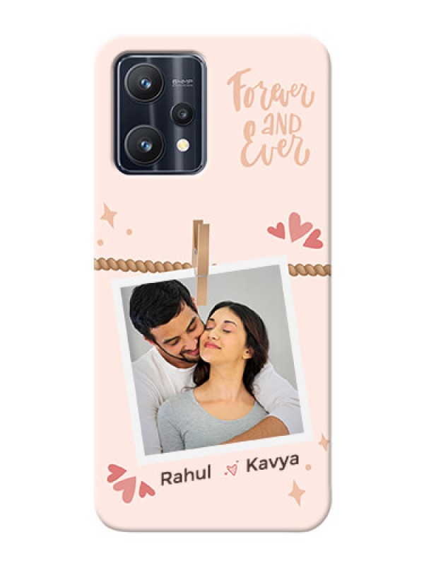 Custom Realme 9 4G Phone Back Covers: Forever and ever love Design