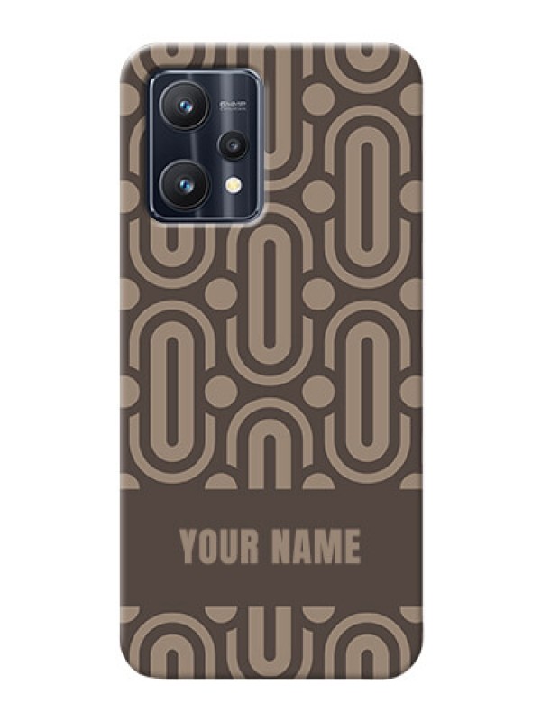 Custom Realme 9 4G Custom Phone Covers: Captivating Zero Pattern Design