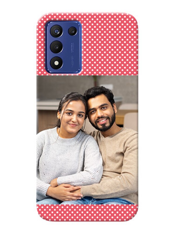 Custom Realme 9 5G Speed Edition Custom Mobile Case with White Dotted Design