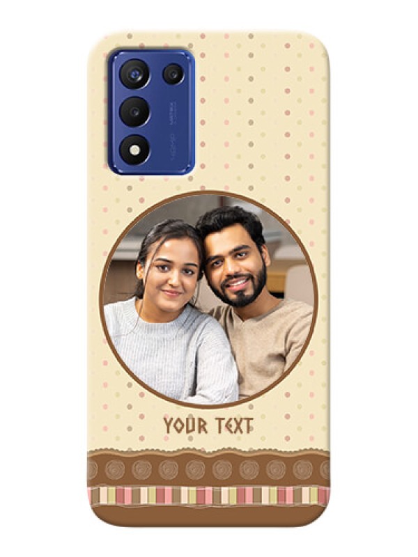 Custom Realme 9 5G Speed Edition Mobile Cases: Brown Dotted Mobile Case Design