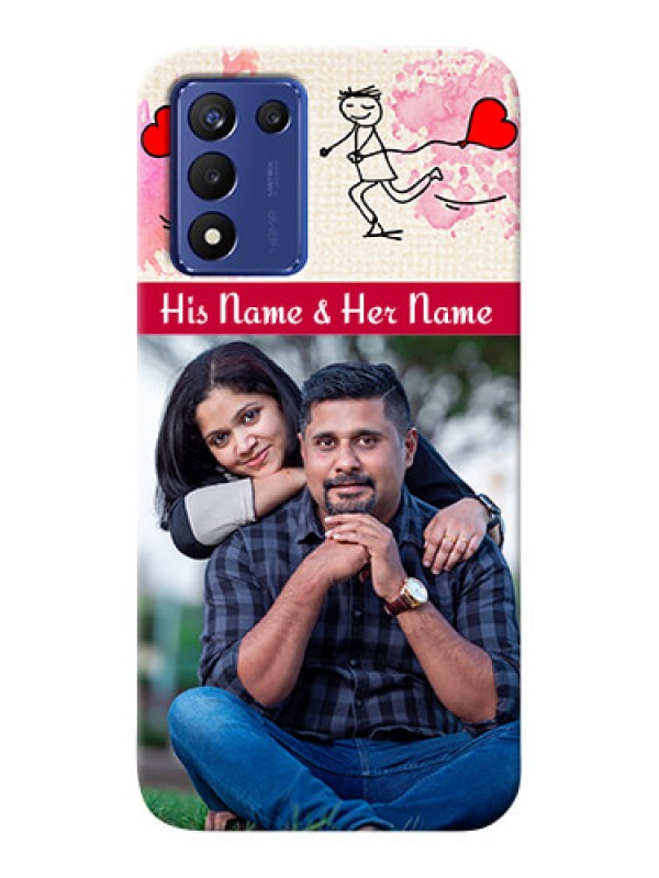 Custom Realme 9 5G Speed Edition phone back covers: You and Me Case Design