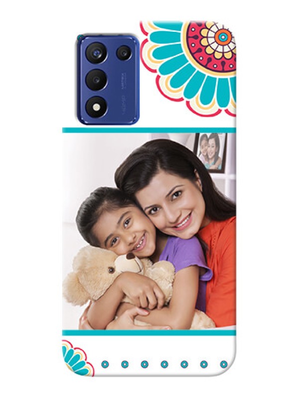 Custom Realme 9 5G Speed Edition custom mobile phone cases: Flower Design