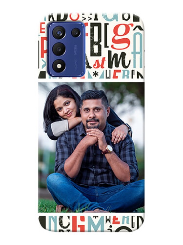 Custom Realme 9 5G Speed Edition custom mobile phone covers: Alphabet Design