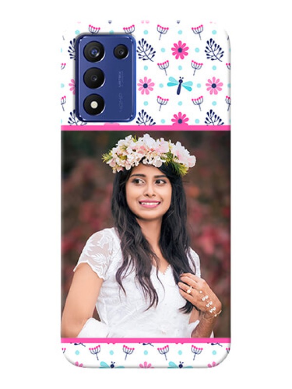 Custom Realme 9 5G Speed Edition Mobile Covers: Colorful Flower Design