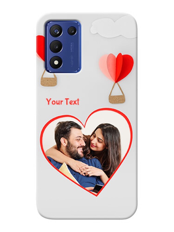 Custom Realme 9 5G Speed Edition Phone Covers: Parachute Love Design