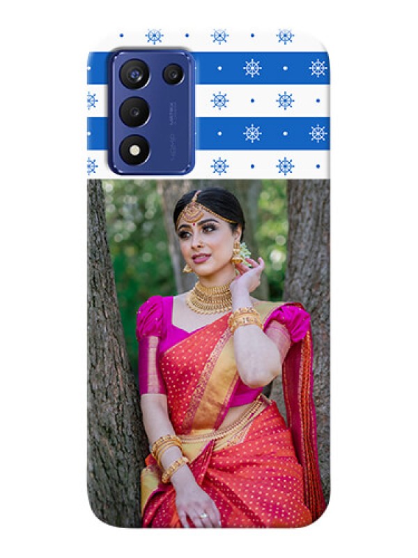 Custom Realme 9 5G Speed Edition custom mobile covers: Snow Pattern Design