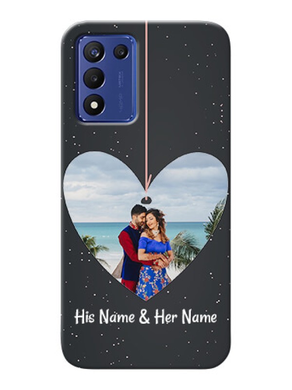 Custom Realme 9 5G Speed Edition custom phone cases: Hanging Heart Design