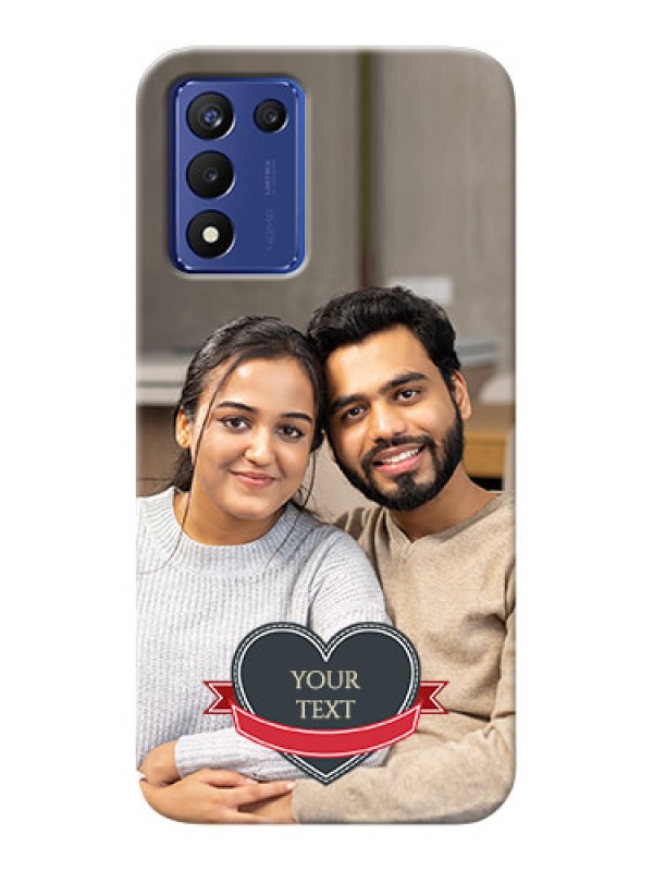 Custom Realme 9 5G Speed Edition mobile back covers online: Just Married Couple Design