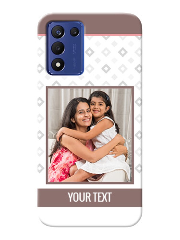 Custom Realme 9 5G Speed Edition custom back covers: Simple Diamond Design