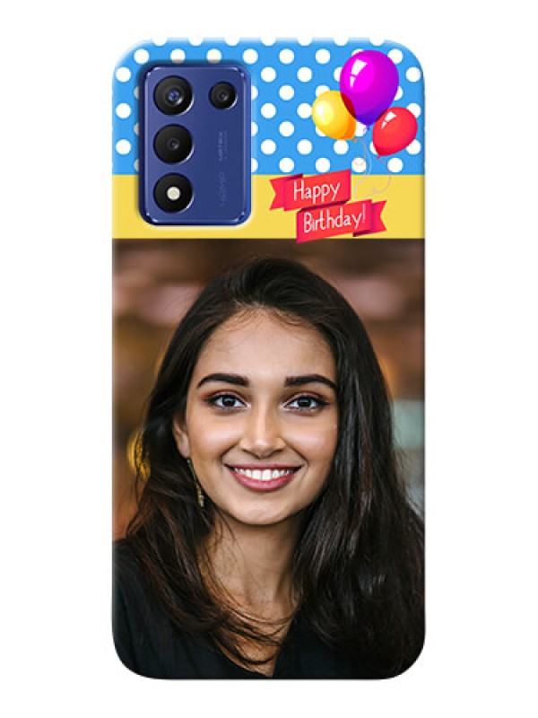 Custom Realme 9 5G Speed Edition custom mobile back covers: Happy Birthday Design