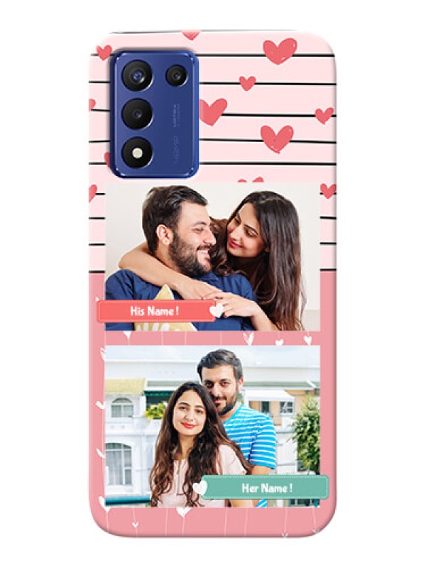 Custom Realme 9 5G Speed Edition custom mobile covers: Photo with Heart Design