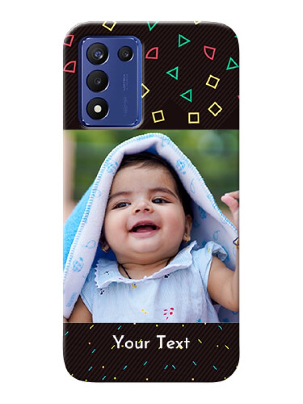 Custom Realme 9 5G Speed Edition custom mobile cases with confetti birthday design