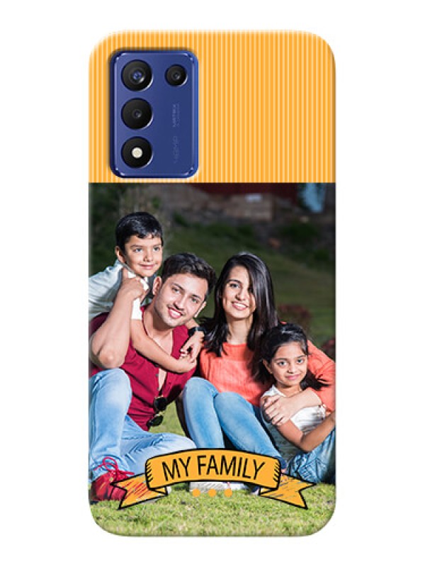 Custom Realme 9 5G Speed Edition Personalized Mobile Cases: My Family Design