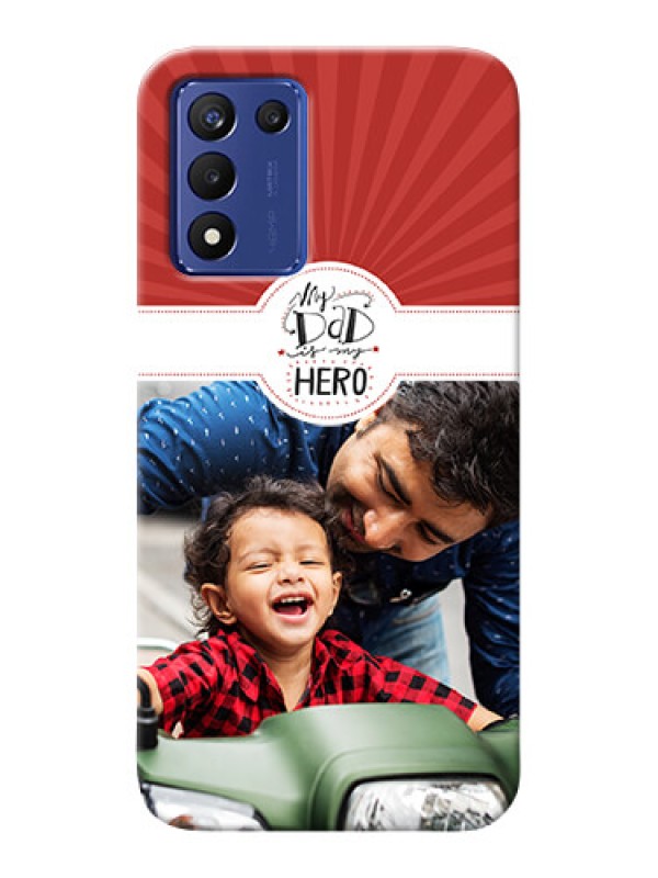 Custom Realme 9 5G Speed Edition custom mobile phone cases: My Dad Hero Design