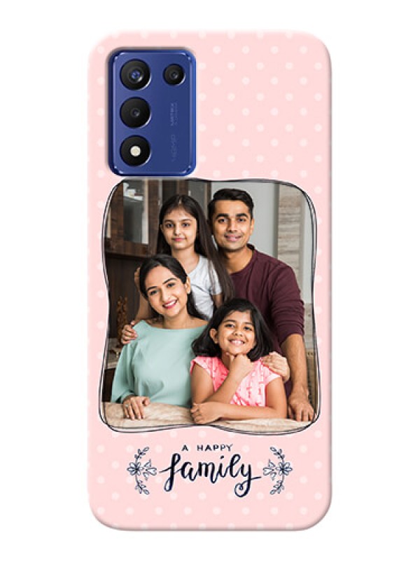 Custom Realme 9 5G Speed Edition Personalized Phone Cases: Family with Dots Design