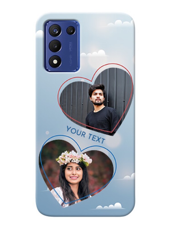 Custom Realme 9 5G Speed Edition Phone Cases: Blue Color Couple Design 