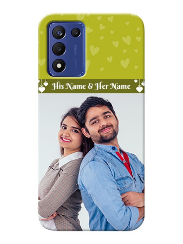 Custom Realme 9 5G Speed Edition custom mobile covers: You & Me Heart Design
