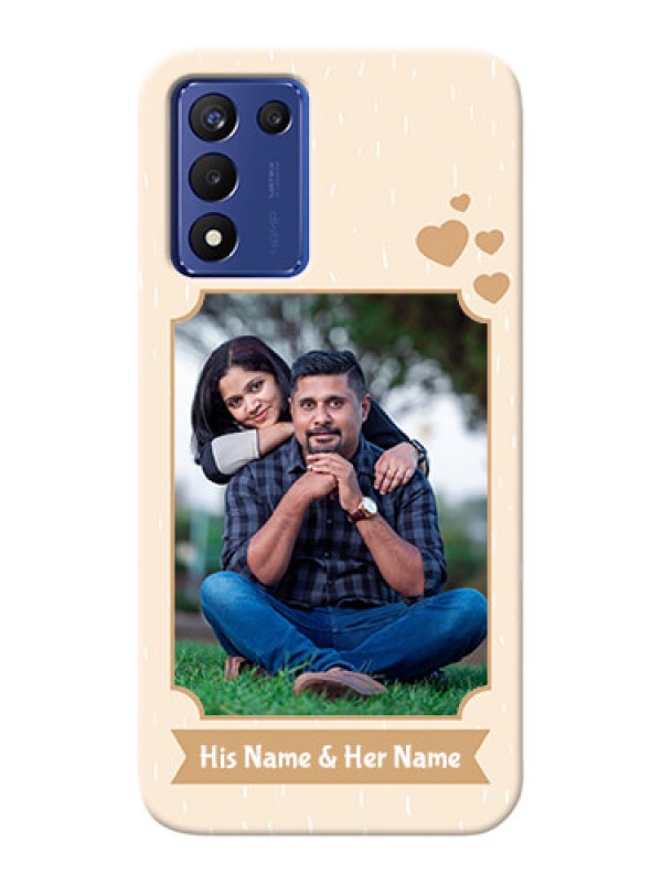 Custom Realme 9 5G Speed Edition mobile phone cases with confetti love design 