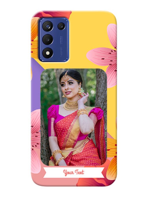 Custom Realme 9 5G Speed Edition Mobile Covers: 3 Image With Vintage Floral Design