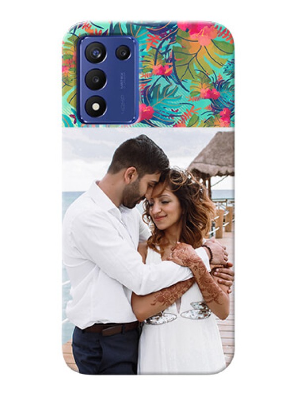 Custom Realme 9 5G Speed Edition Personalized Phone Cases: Watercolor Floral Design
