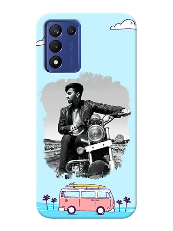 Custom Realme 9 5G Speed Edition Mobile Covers Online: Travel & Adventure Design