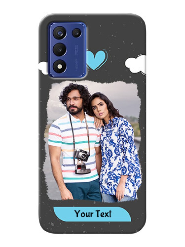 Custom Realme 9 5G Speed Edition Mobile Back Covers: splashes with love doodles Design