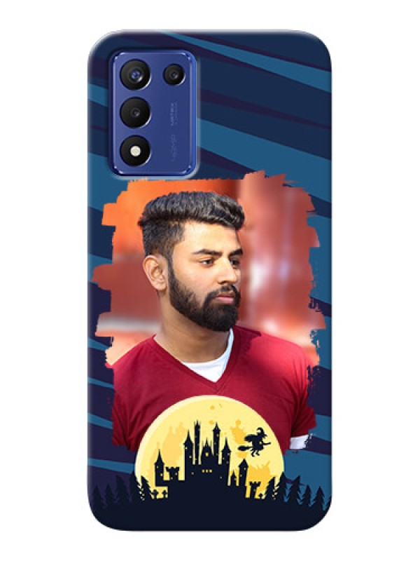 Custom Realme 9 5G Speed Edition Back Covers: Halloween Witch Design 