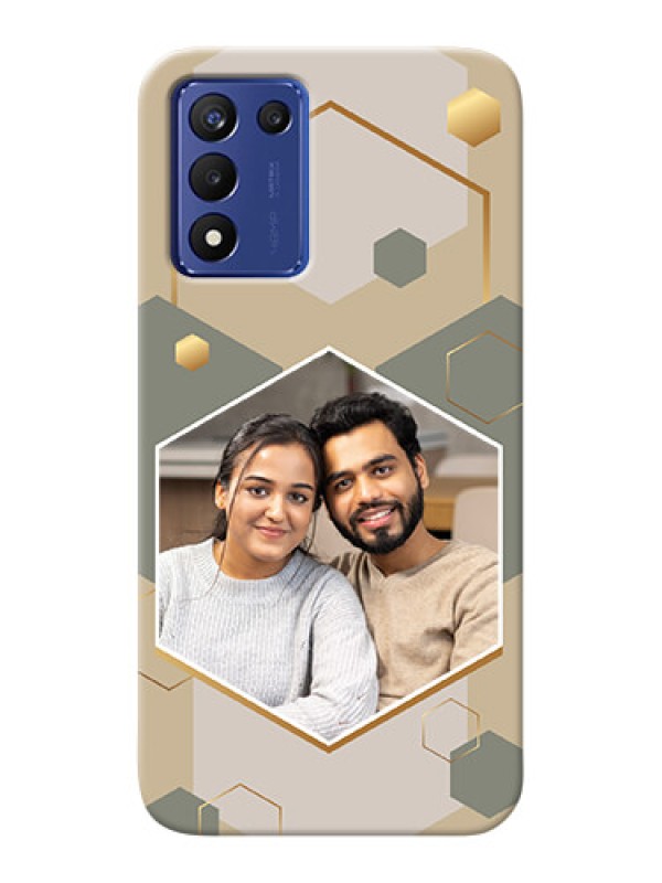 Custom Realme 9 5G Speed Edition Phone Back Covers: Stylish Hexagon Pattern Design
