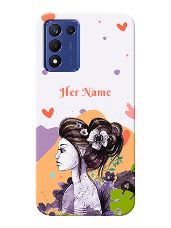 Custom Realme 9 5G Speed Edition Custom Mobile Case with Woman And Nature Design