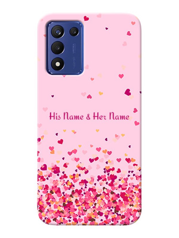 Custom Realme 9 5G Speed Edition Phone Back Covers: Floating Hearts Design