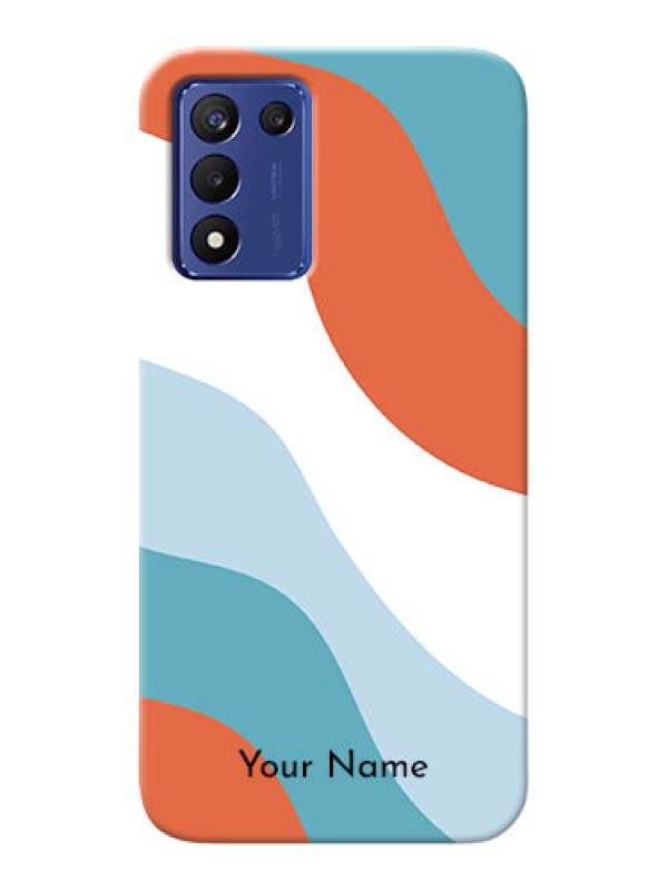 Custom Realme 9 5G Speed Edition Mobile Back Covers: coloured Waves Design
