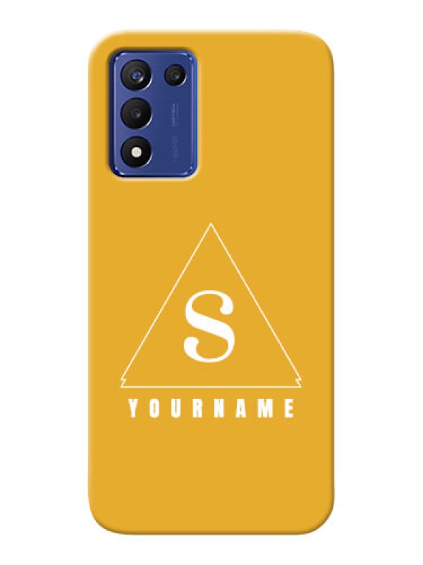 Custom Realme 9 5G Speed Edition Custom Mobile Case with simple triangle Design