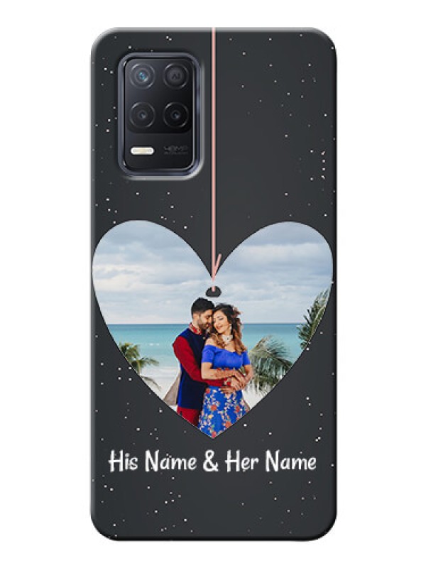Custom Realme 9 5G custom phone cases: Hanging Heart Design