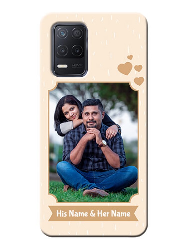 Custom Realme 9 5G mobile phone cases with confetti love design 