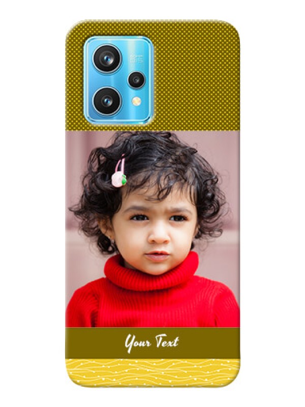 Custom Realme 9 Pro 5G custom mobile back covers: Simple Green Color Design