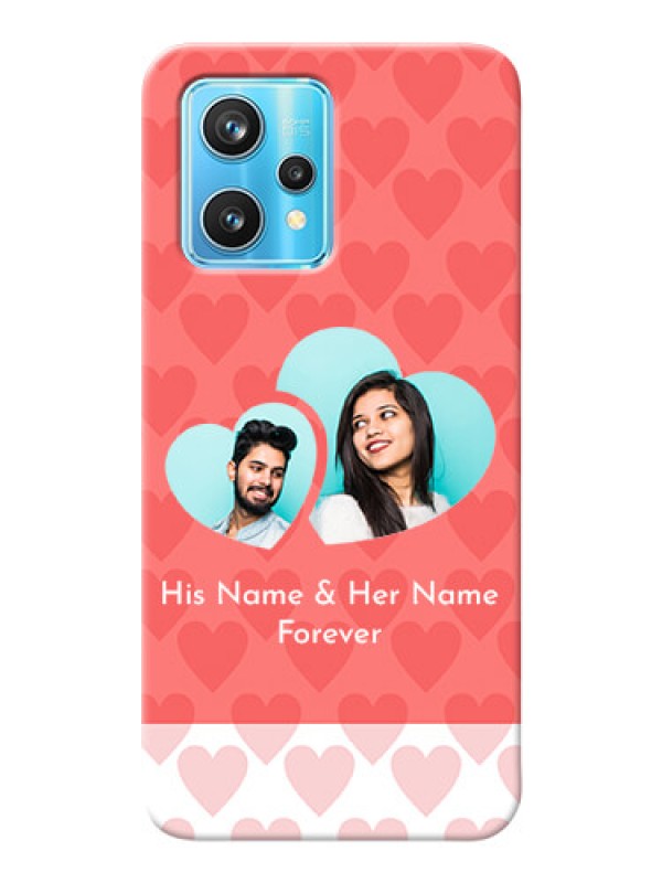 Custom Realme 9 Pro 5G personalized phone covers: Couple Pic Upload Design