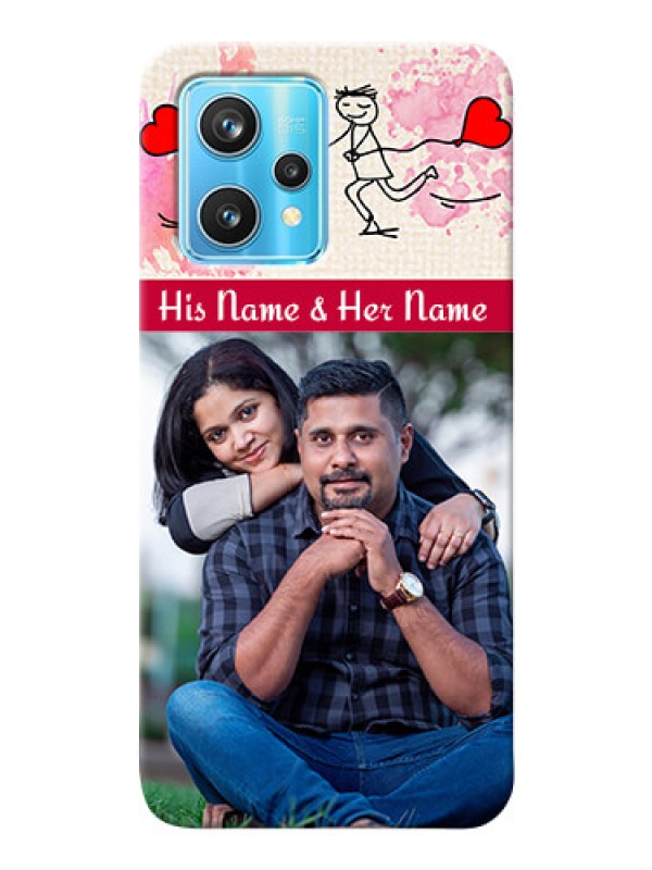 Custom Realme 9 Pro 5G phone back covers: You and Me Case Design