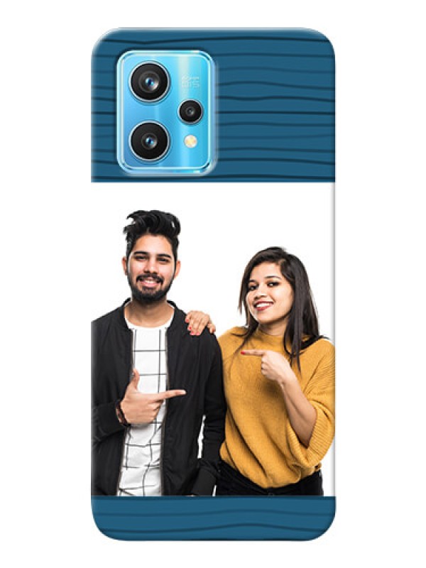Custom Realme 9 Pro 5G Custom Phone Cases: Blue Pattern Cover Design
