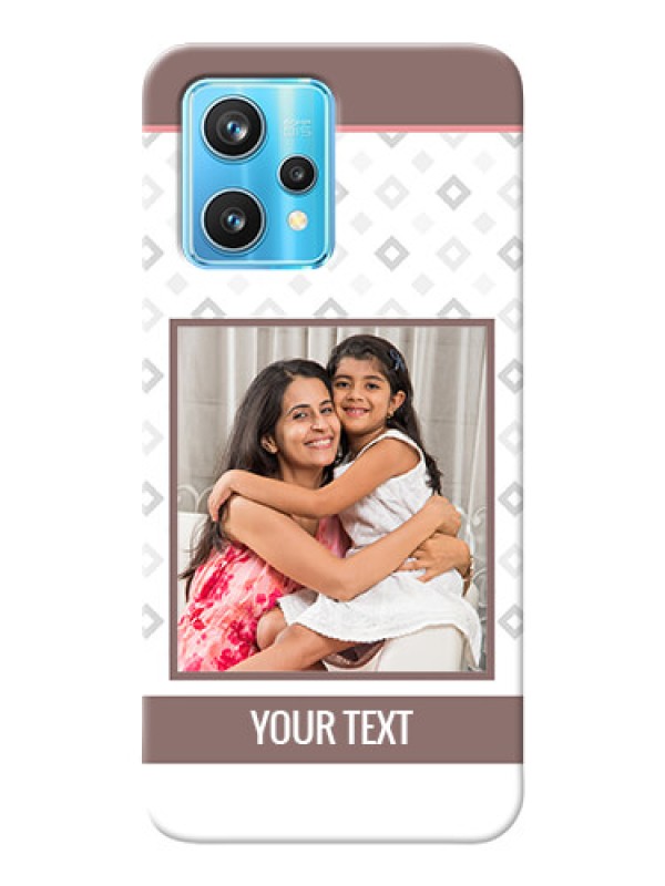 Custom Realme 9 Pro 5G custom back covers: Simple Diamond Design