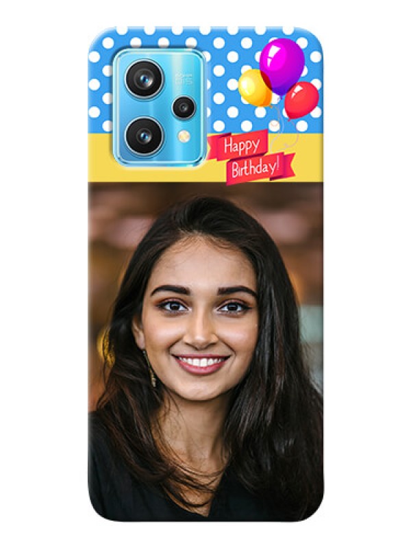 Custom Realme 9 Pro 5G custom mobile back covers: Happy Birthday Design