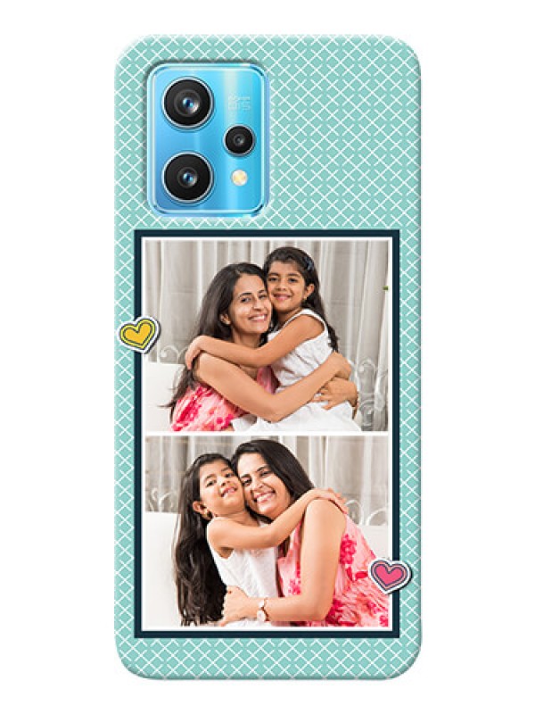 Custom Realme 9 Pro 5G Custom Phone Cases: 2 Image Holder with Pattern Design