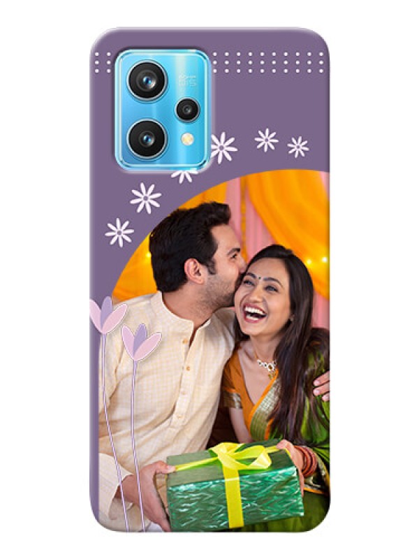 Custom Realme 9 Pro 5G Phone covers for girls: lavender flowers design 